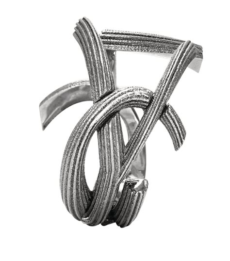 ysl monogram ring.